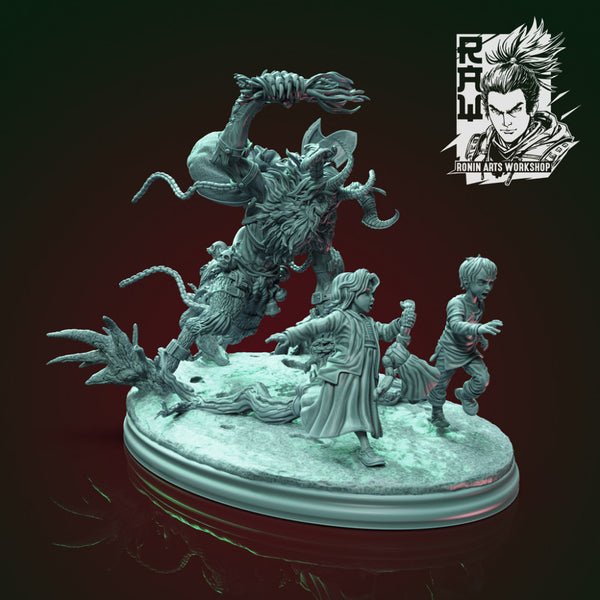 Vicious Krampus - Frost Faun 35mm Diorama - Only-Games