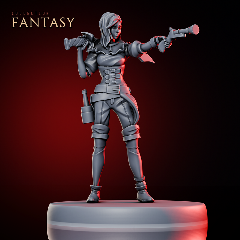 Pirate Female Gunner - Only-Games