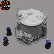 Hive Infected Silo #1 - 28mm Wargaming Scatter Terrain Scenery Tabletop - Only-Games