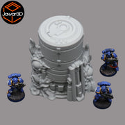 Hive Infected Silo #2 - 28mm Wargaming Scatter Terrain Scenery Tabletop - Only-Games