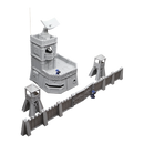 Command Station Set - 28mm Wargaming Scatter Terrain Scenery Tabletop Miniature - Only-Games