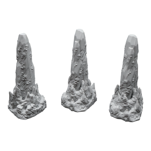 Haunted Rock x3 - 28mm Wargaming Scatter Terrain Scenery Tabletop Miniature - Only-Games