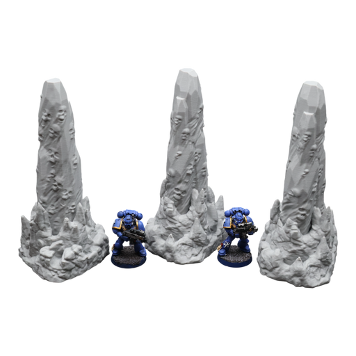 Haunted Rock x3 - 28mm Wargaming Scatter Terrain Scenery Tabletop Miniature - Only-Games