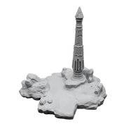 Rock Pillar - 28mm Wargaming Scatter Terrain Scenery Tabletop Miniature - Only-Games
