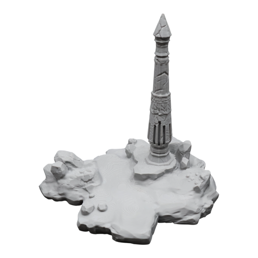 Rock Pillar - 28mm Wargaming Scatter Terrain Scenery Tabletop Miniature - Only-Games