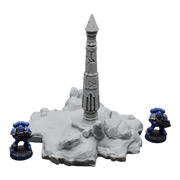 Rock Pillar - 28mm Wargaming Scatter Terrain Scenery Tabletop Miniature - Only-Games