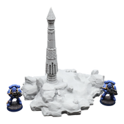 Rock Pillar - 28mm Wargaming Scatter Terrain Scenery Tabletop Miniature - Only-Games