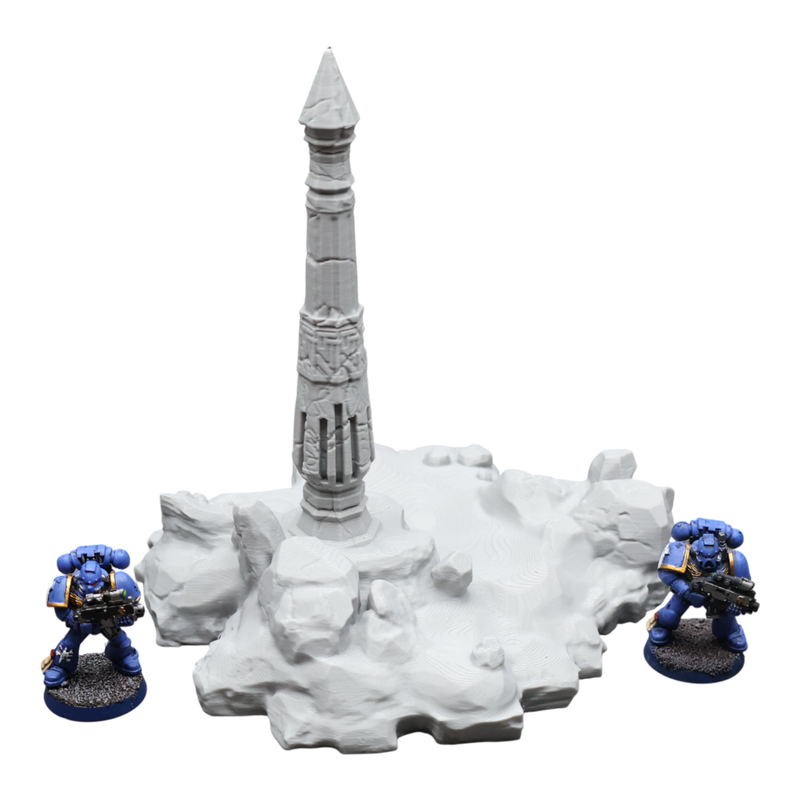 Rock Pillar - 28mm Wargaming Scatter Terrain Scenery Tabletop Miniature - Only-Games