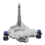 Rock Pillar - 28mm Wargaming Scatter Terrain Scenery Tabletop Miniature - Only-Games