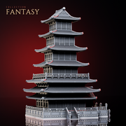 Eastern Temple Tower - Only-Games