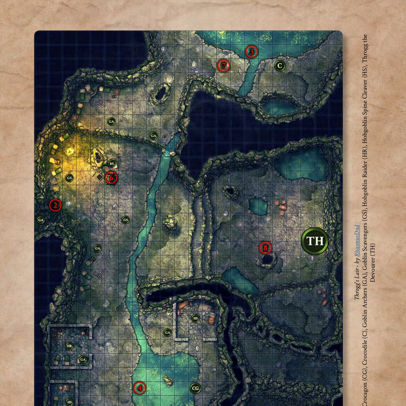 Marshes & Madlads 2: Terror of The Black Marshes Physical 5e Adventure Booklet - Only-Games