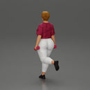 Fat girl training in the gym with dumbbells for leg workouts to lose weight - Only-Games