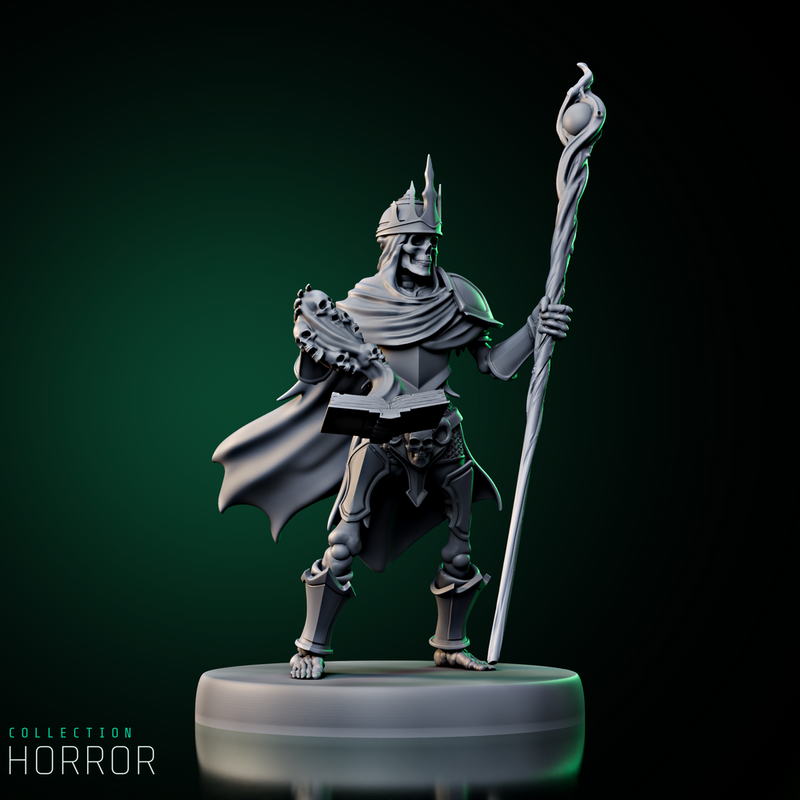 Skeleton Army Commander Mage - Only-Games