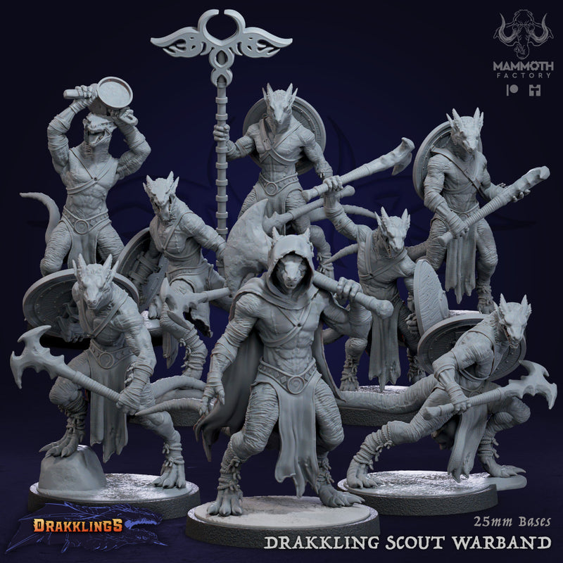 Drakkling Scout Warband (10 Models)