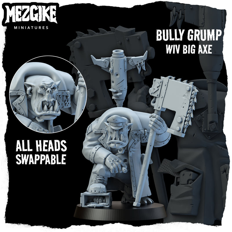 Lootenant bully mob 'A' (5 physical miniatures) - Only-Games