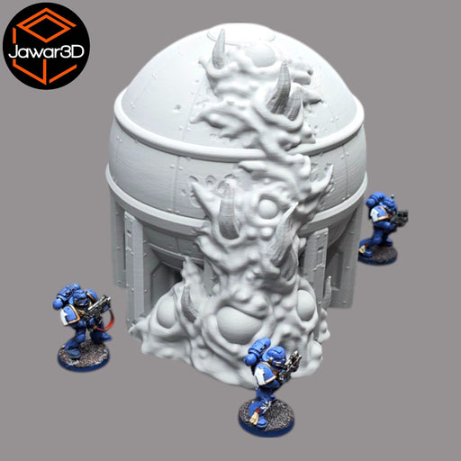 Hive Infected Fuel Reserve #1 - 28mm Wargaming Scatter Terrain Scenery Tabletop - Only-Games
