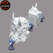Hive Infected Buildings #1 - 28mm Wargaming Scatter Terrain Scenery Tabletop - Only-Games