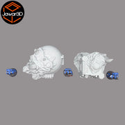 Hive Infected Buildings #1 - 28mm Wargaming Scatter Terrain Scenery Tabletop - Only-Games