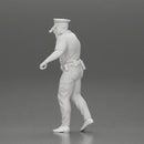 Police man walking  Searching With Flash Light - Only-Games