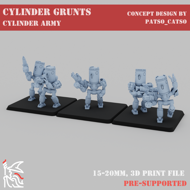 [Cylinder Army] Cylinder Grunt x5