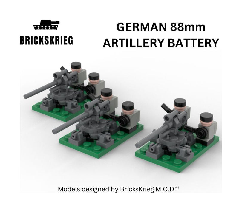 German 88mm Artillery Battery - Only-Games