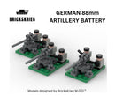 German 88mm Artillery Battery