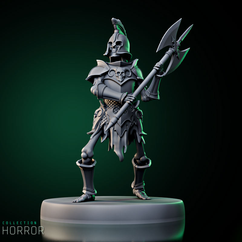 Skeleton Army Axeman - Only-Games