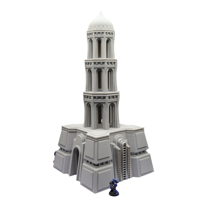 Korrin Tower - 28mm Wargaming Scatter Terrain Scenery Tabletop Miniature - Only-Games