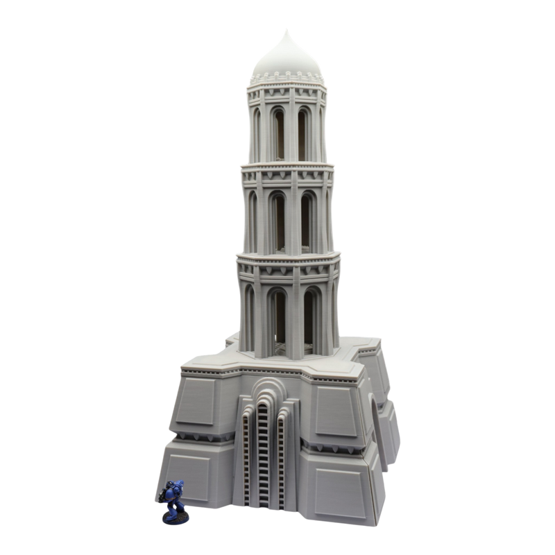 Korrin Tower - 28mm Wargaming Scatter Terrain Scenery Tabletop Miniature - Only-Games
