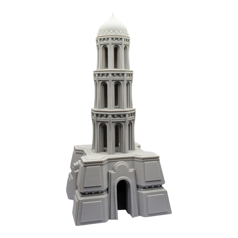 Korrin Tower - 28mm Wargaming Scatter Terrain Scenery Tabletop Miniature - Only-Games