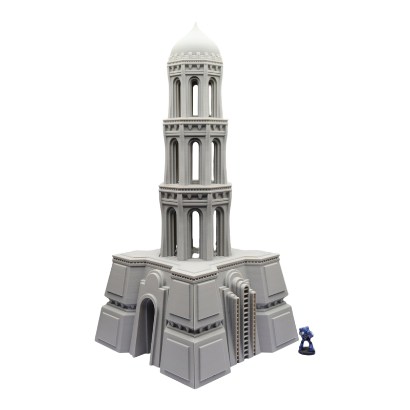 Korrin Tower - 28mm Wargaming Scatter Terrain Scenery Tabletop Miniature - Only-Games