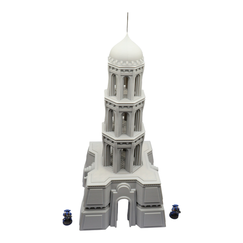 Korrin Tower - 28mm Wargaming Scatter Terrain Scenery Tabletop Miniature - Only-Games