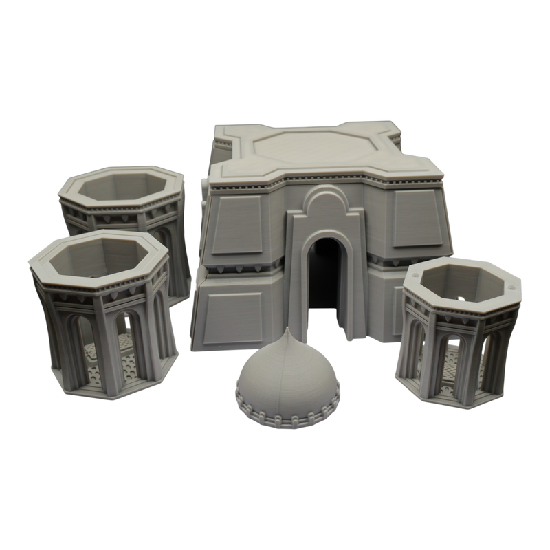 Korrin Tower - 28mm Wargaming Scatter Terrain Scenery Tabletop Miniature - Only-Games