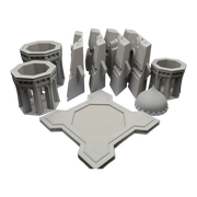 Korrin Tower - 28mm Wargaming Scatter Terrain Scenery Tabletop Miniature - Only-Games