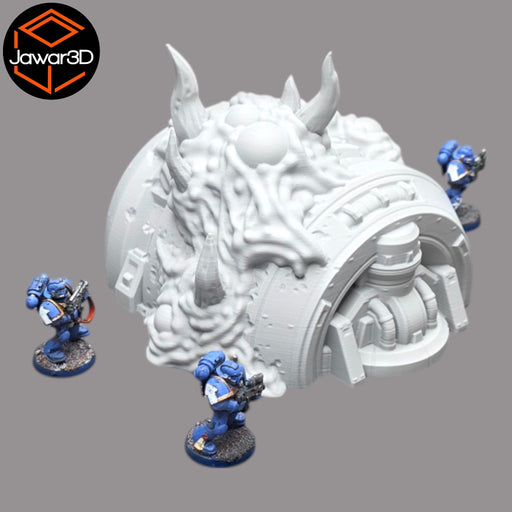 Hive Infected Turbine - 28mm Wargaming Scatter Terrain Scenery Tabletop - Only-Games