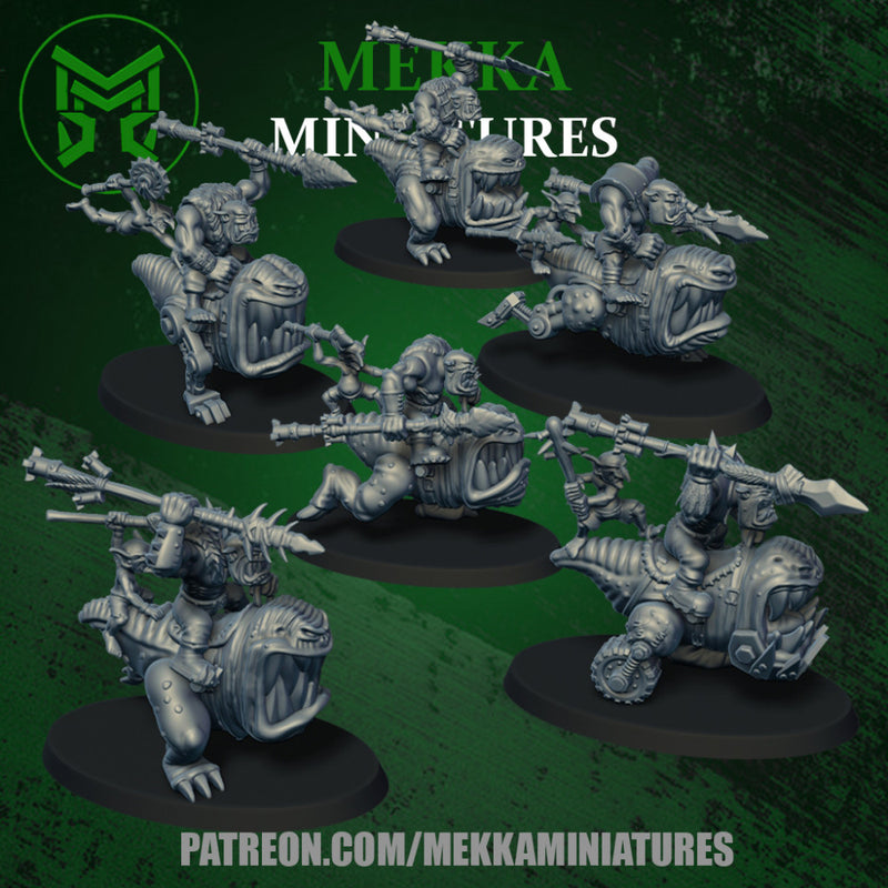 Orcs riding Chompas - Only-Games