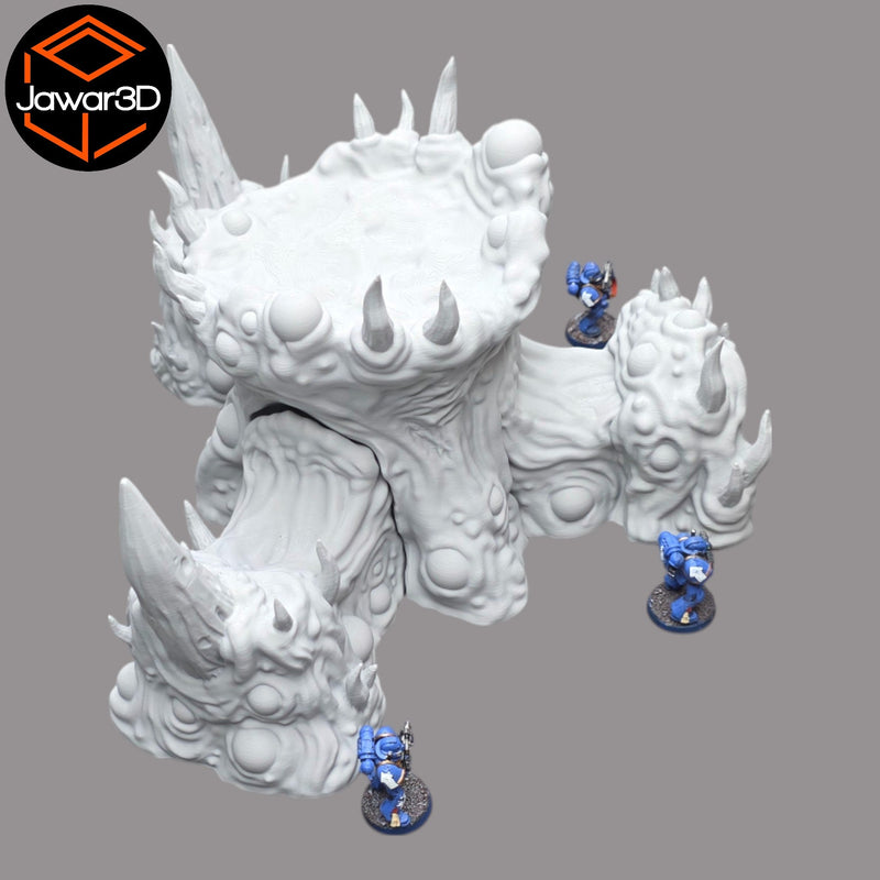 Hive Mother Tower - 28mm Wargaming Scatter Terrain Scenery Tabletop - Only-Games