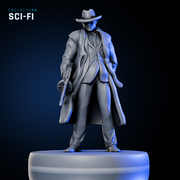 Detective Jack Zeal w/ Tommy Gun - Only-Games