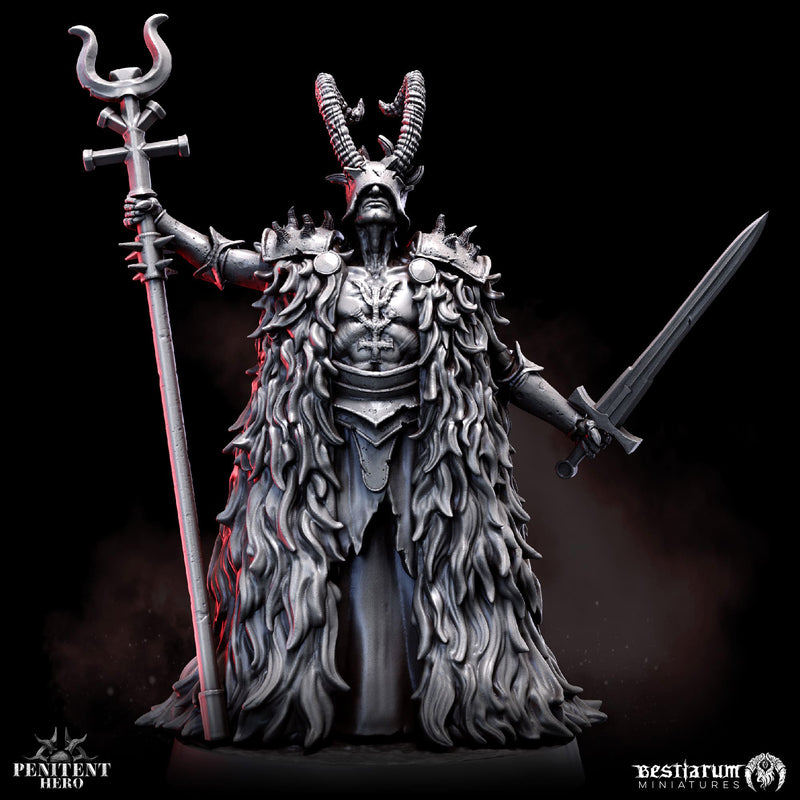 Beast Knight Leaders | Bestiarum | Wargaming DnD Miniatures - Only-Games