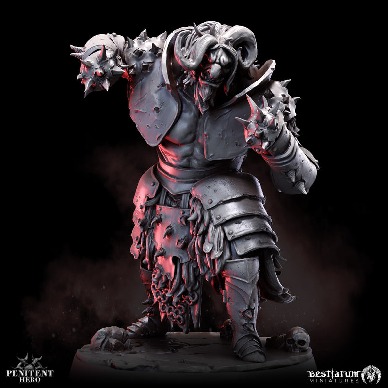 Beast Knight Leaders | Bestiarum | Wargaming DnD Miniatures - Only-Games