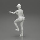 Young girl in helmet mechanic climbing - Only-Games