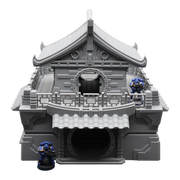 Draven Temple - 28mm Wargaming Scatter Terrain Scenery Tabletop Miniature - Only-Games