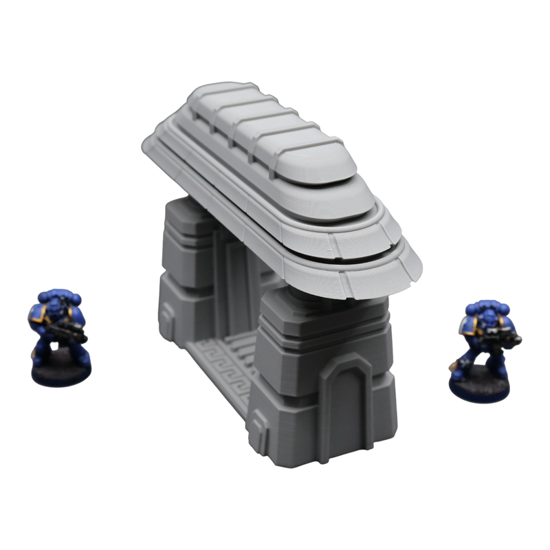 Eldrin Gate - 28mm Wargaming Scatter Terrain Scenery Tabletop Miniature - Only-Games