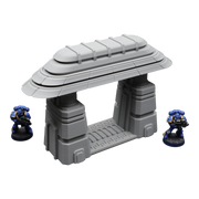 Eldrin Gate - 28mm Wargaming Scatter Terrain Scenery Tabletop Miniature - Only-Games