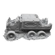District 12 Vehicle #1 -28mm Wargaming Scatter Terrain Scenery Tabletop Miniature - Only-Games
