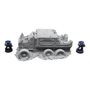 District 12 Vehicle #1 -28mm Wargaming Scatter Terrain Scenery Tabletop Miniature - Only-Games