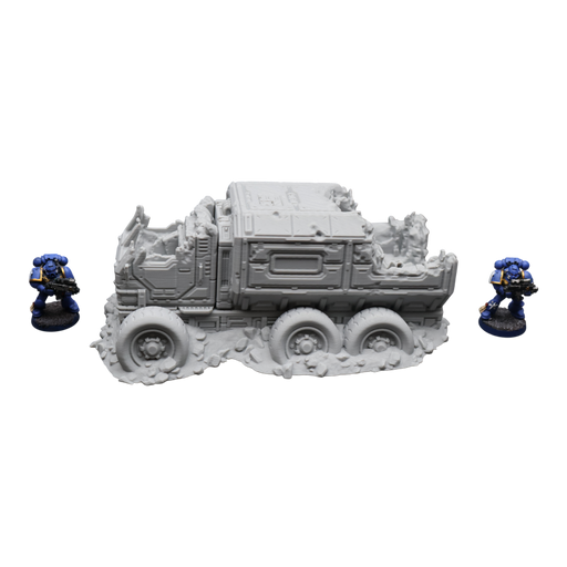 District 12 Vehicle #1 -28mm Wargaming Scatter Terrain Scenery Tabletop Miniature - Only-Games