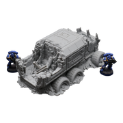 District 12 Vehicle #1 -28mm Wargaming Scatter Terrain Scenery Tabletop Miniature - Only-Games