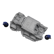 District 12 Vehicle #1 -28mm Wargaming Scatter Terrain Scenery Tabletop Miniature - Only-Games