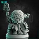 (0231) Male turtle folk summoner wizard druid with a magic stick - Only-Games